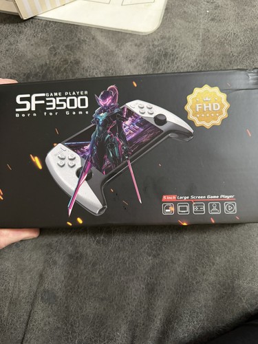 SF3500 Handheld Game Console 5" IPS FHD, 2G, HDMI USB-C AUX