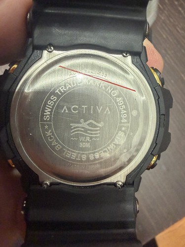 Activa Invicta Water Resistant Black Gold Chrono ACW-GA-M103 - photo 5