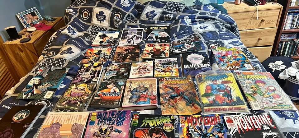 Marvel, DC, and Manga Comic Book Collection