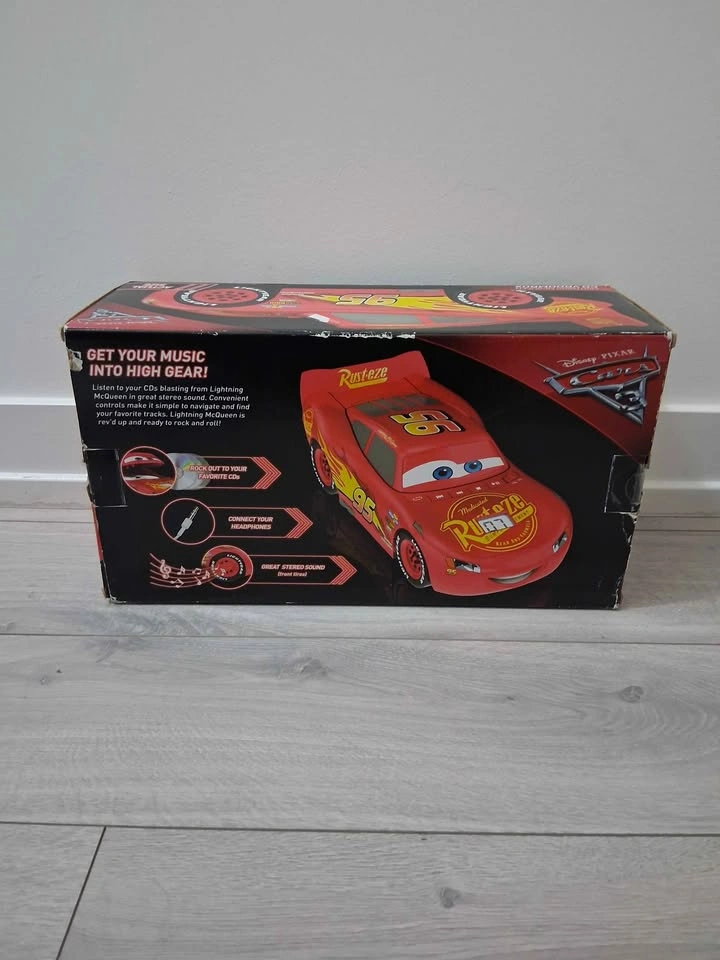 Disney Pixar Cars Lightning McQueen CD Vroombox - photo 3