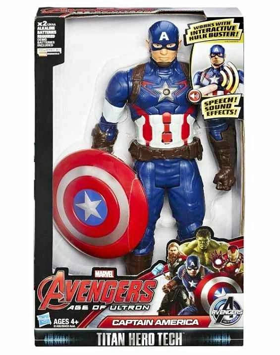 Hasbro Marvel Avengers Captain America Talking Figure