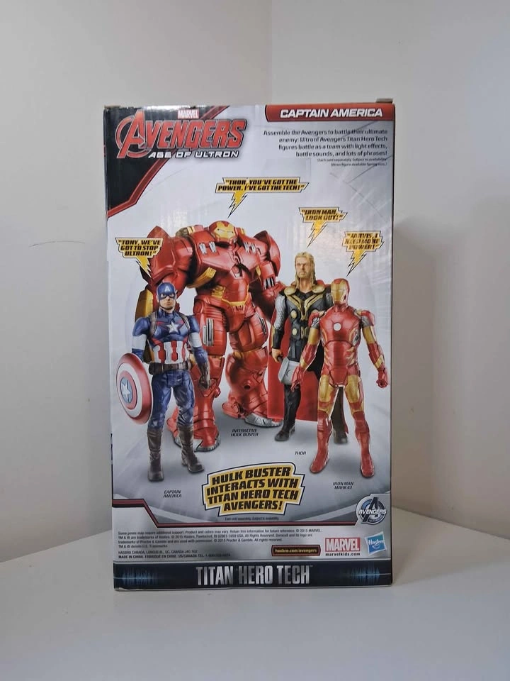 Hasbro Marvel Avengers Captain America Talking Figure - photo 4