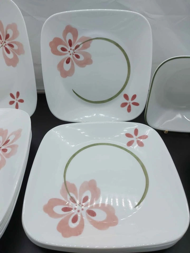Corelle Pretty Pink Dinnerware Set of 24 - photo 3