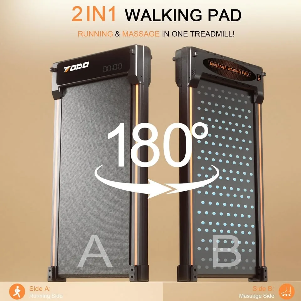 TODO Walking Pad Treadmill with Foot Massage image indicator(2)