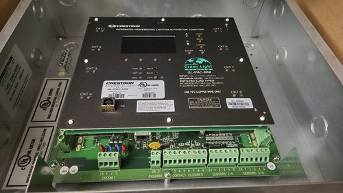 NEW Crestron GL-IPAC-SW8 Green Light Integrated Switching System - photo 3
