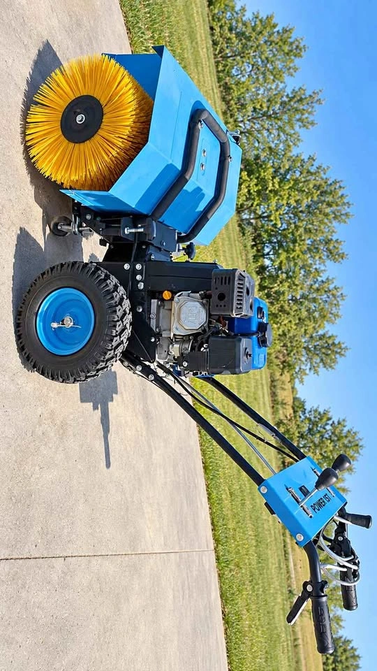 Power 1st Gas Powered Walk-Behind Rotary Broom / Sweeper
