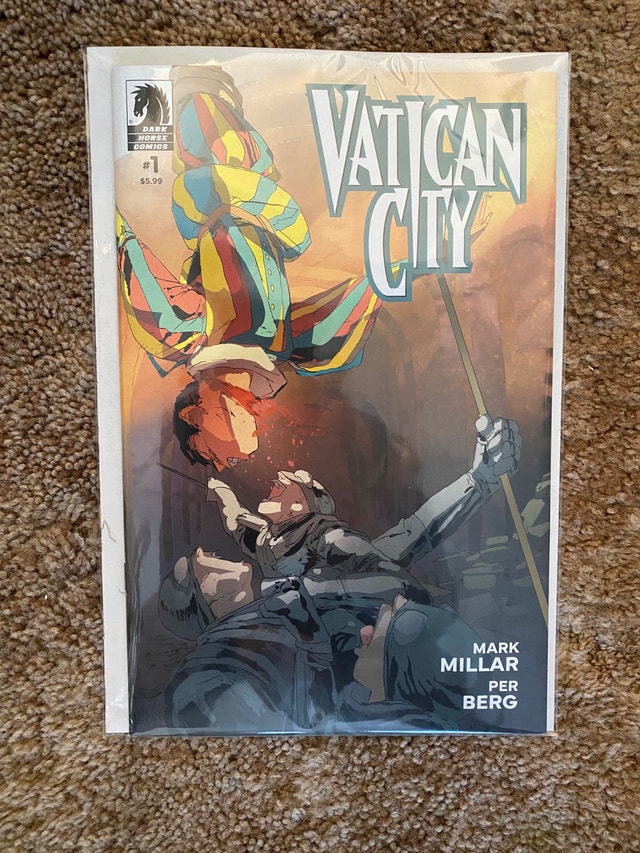 Vatican City (2023) #1-3 by Millar & Berg (first print)