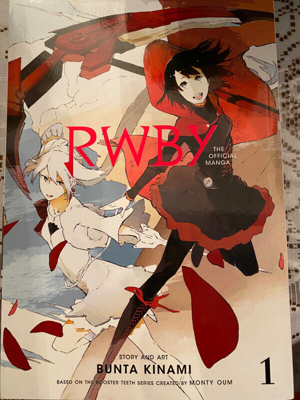 RWBY manga – Complete Series. Excellent Condition