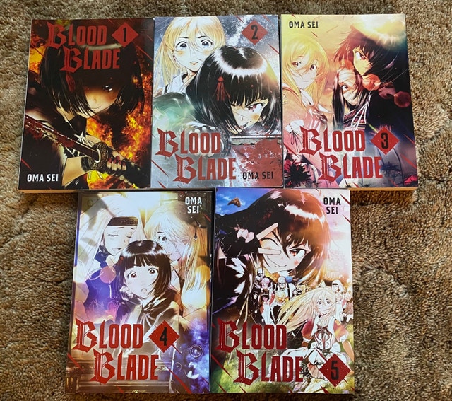 Blood Blade vols. 1-5 (full series) [manga]