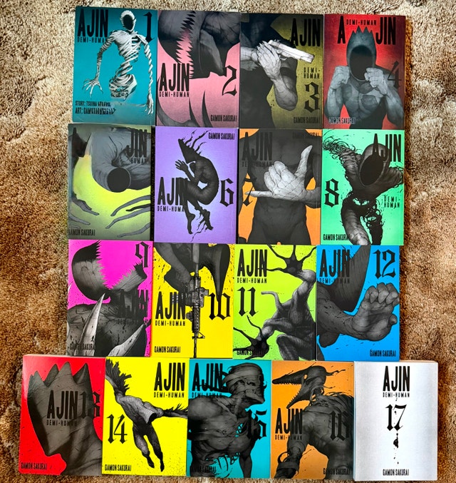 Ajin 1: Demi-Human (vol. 1-17)