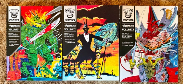 Nemesis the Warlock - The Definitive Edition, volume 1-3