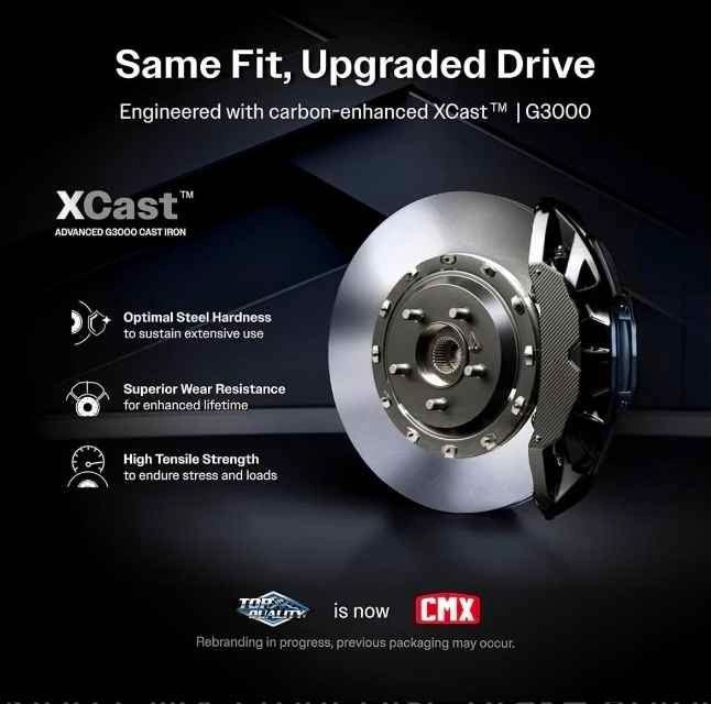 CMX Front Disc Brake Rotor For Volkswagen Jetta, others - photo 3