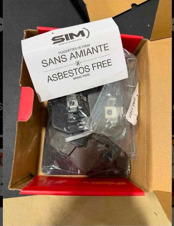 SIM Front Semi-Metallic Disc Brake Pads (See list) - photo 4