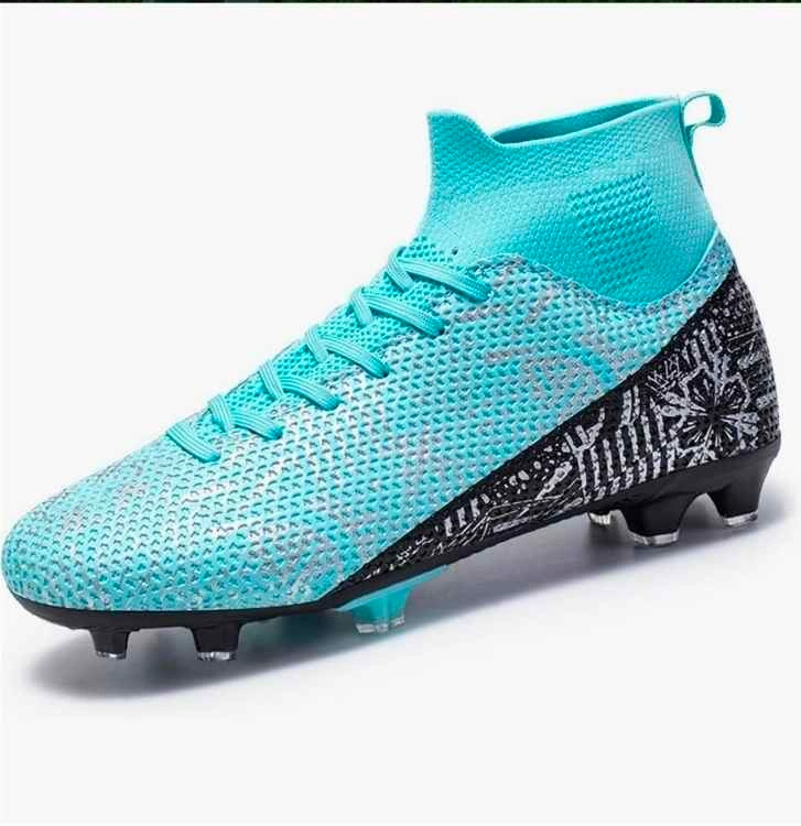 Unisex High-Top Soccer Cleats for Men (Size:40) - photo 3