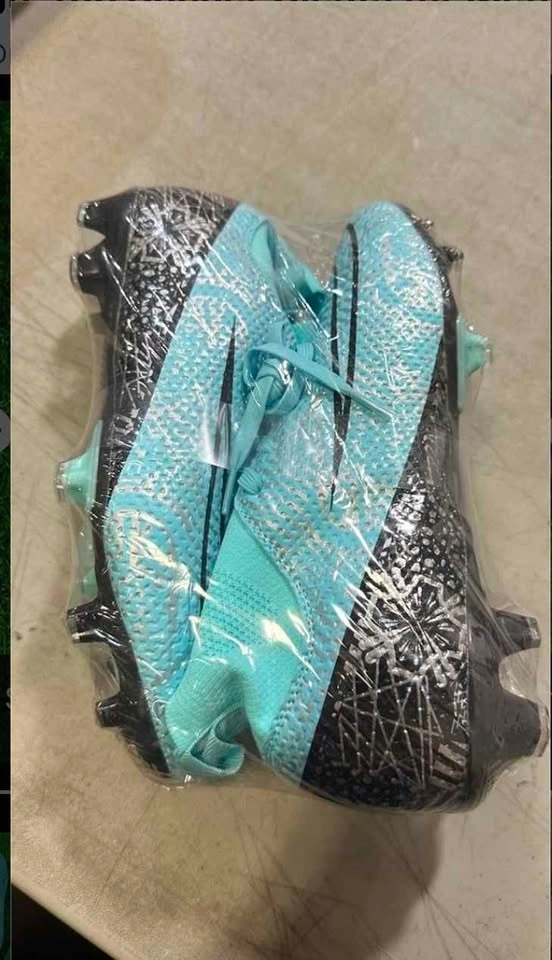 Unisex High-Top Soccer Cleats for Men (Size:40) - photo 4