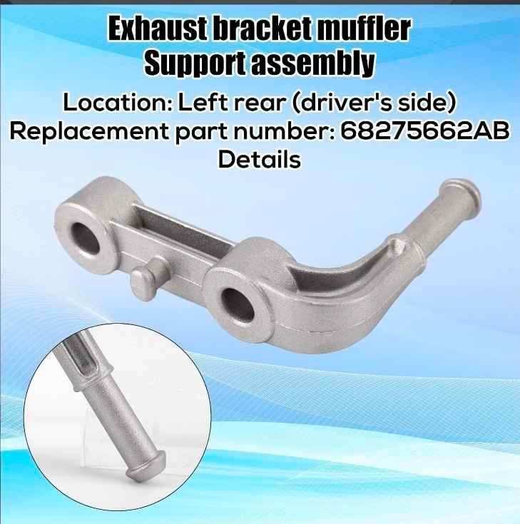 Ram Rear Left Driver Side Exhaust Bracket - photo 3