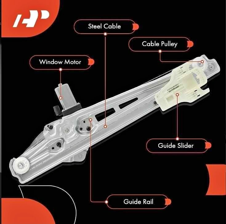 A-Premium Driver Side Window Regulator (Ford Explorer 2011-14)