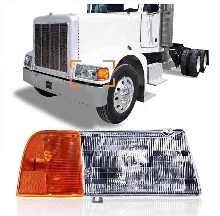 Peterbilt Headlight with Corner Lamp