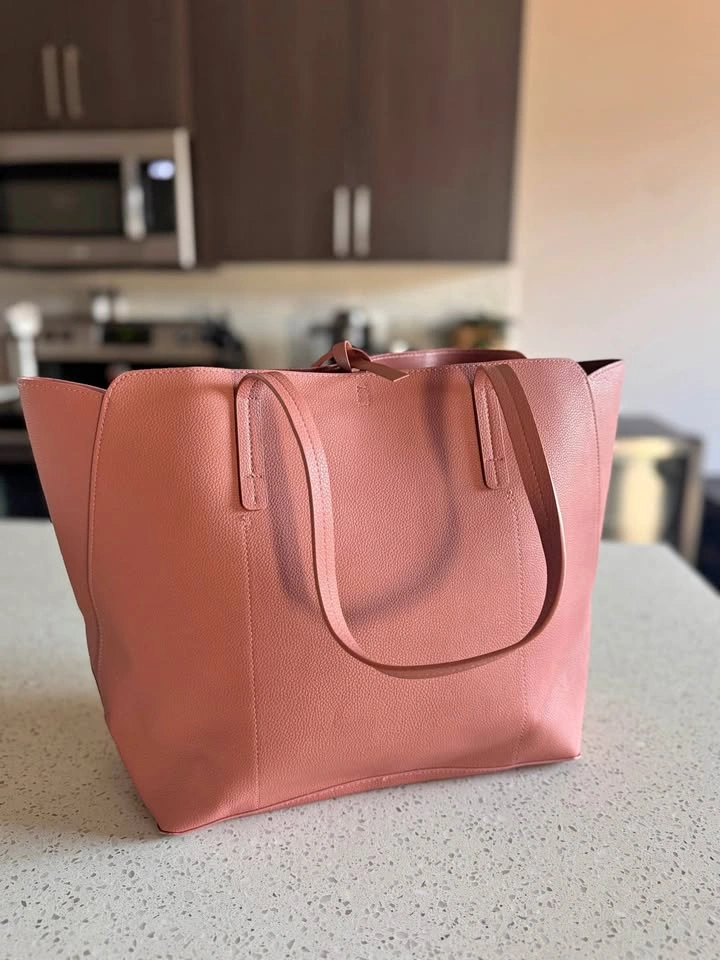 NWOT Indigo Dusty Rose Pink Tote Bag
