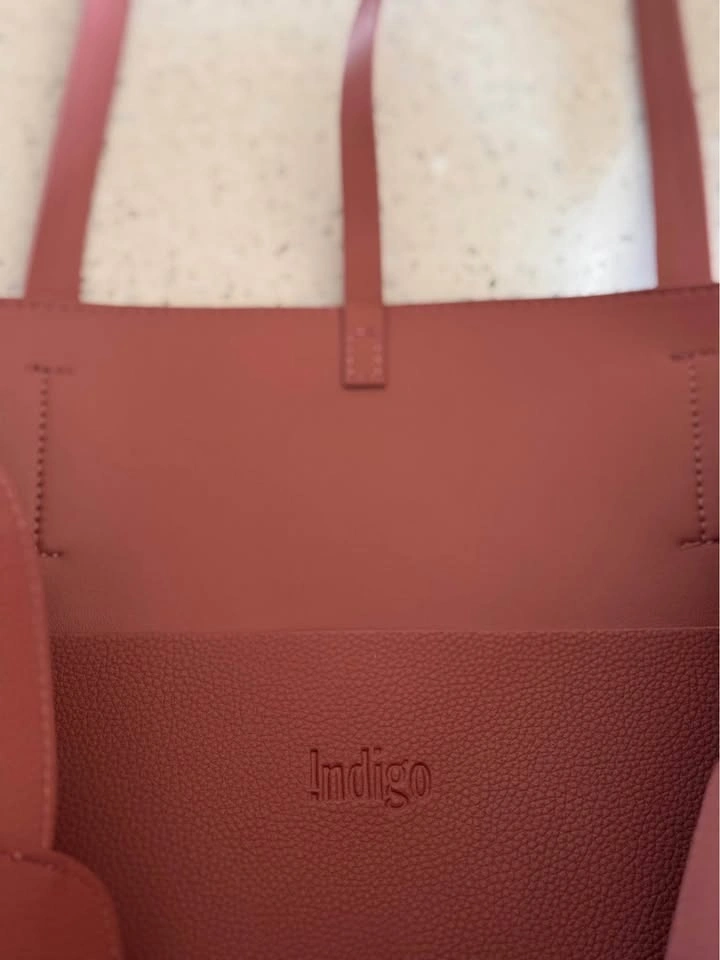 NWOT Indigo Dusty Rose Pink Tote Bag - photo 3