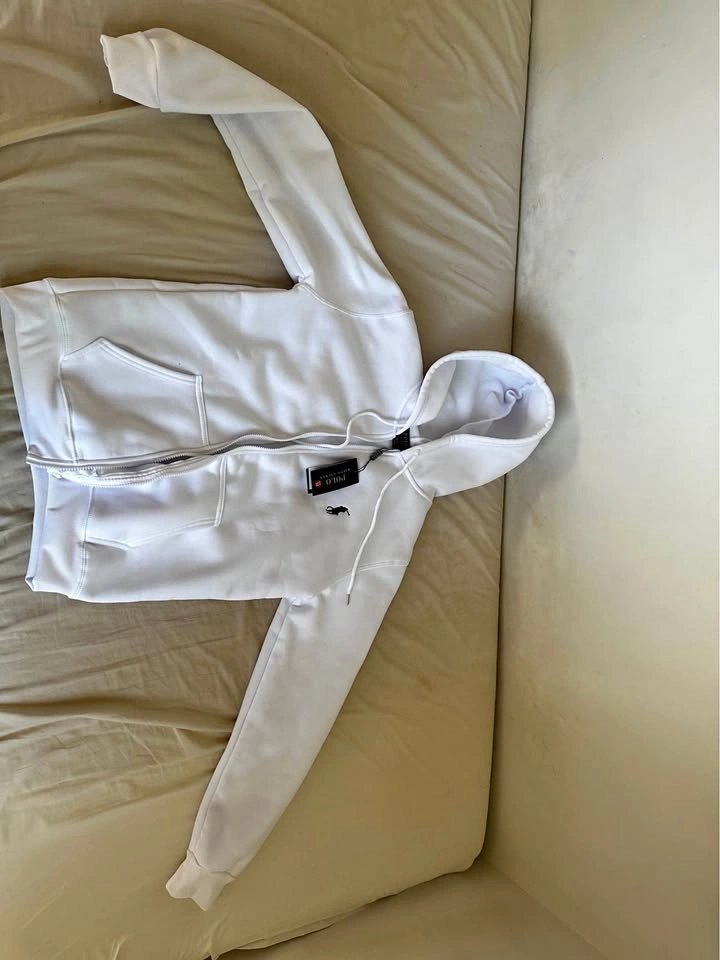 Polo zip up hoodie