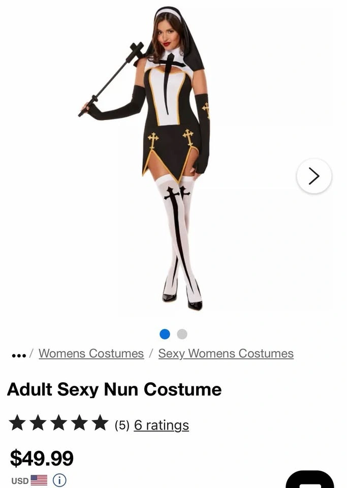 Sexy Nun Costume for Sale - photo 2