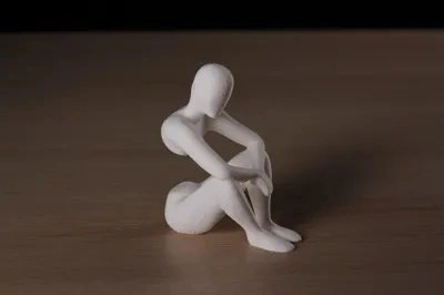 6-Inch NOBody Reflection Sculpture – Modern Home Decor - photo 4