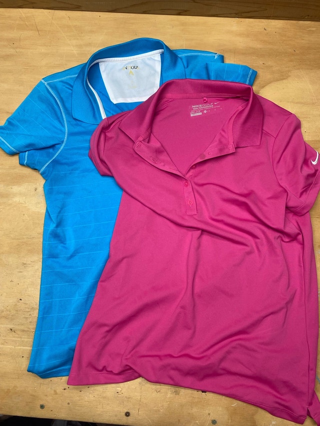 Women’s Medium Brand Name Golf Polos