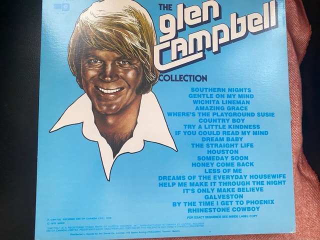 Glen Campbell Vinyl Record - photo 2