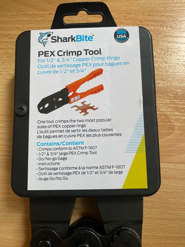 Shark Bite Brand New Pex Crimp Tool - photo 3