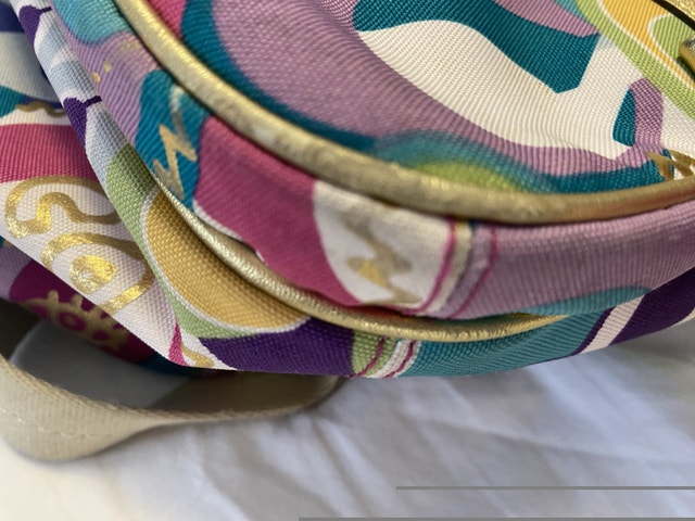 Coach Multicoloured Canvas Backpack - photo 5