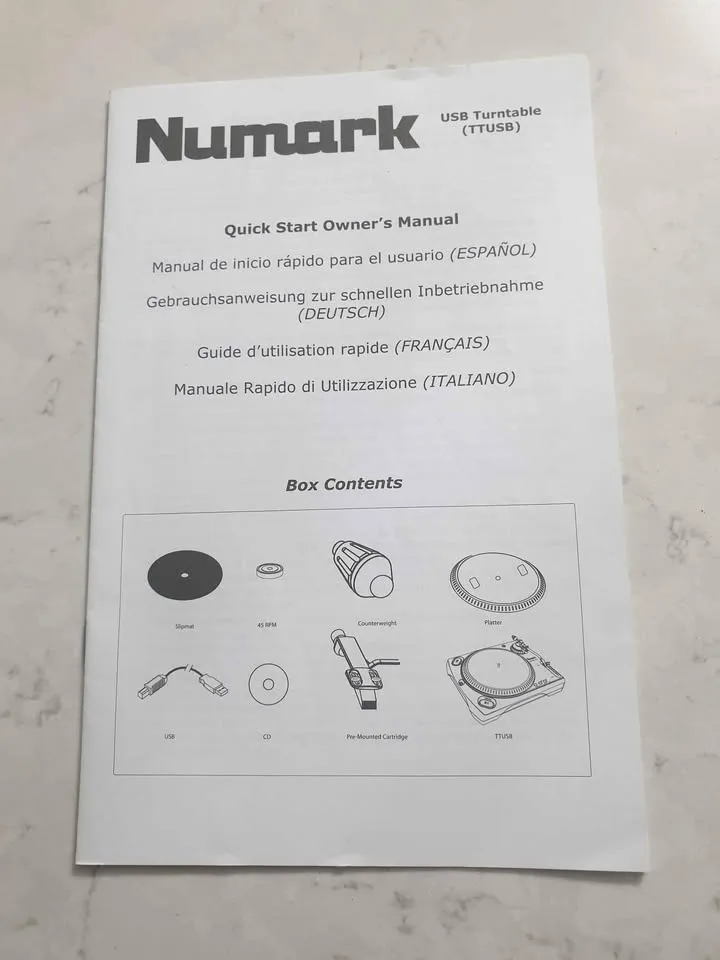 Numark TT USB Turntable - Works Great! image indicator(7)