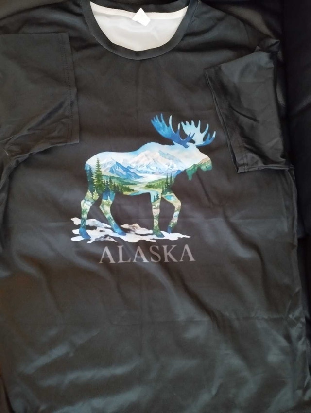 New Alaska Moose T-Shirt Go Dry XL - photo 2