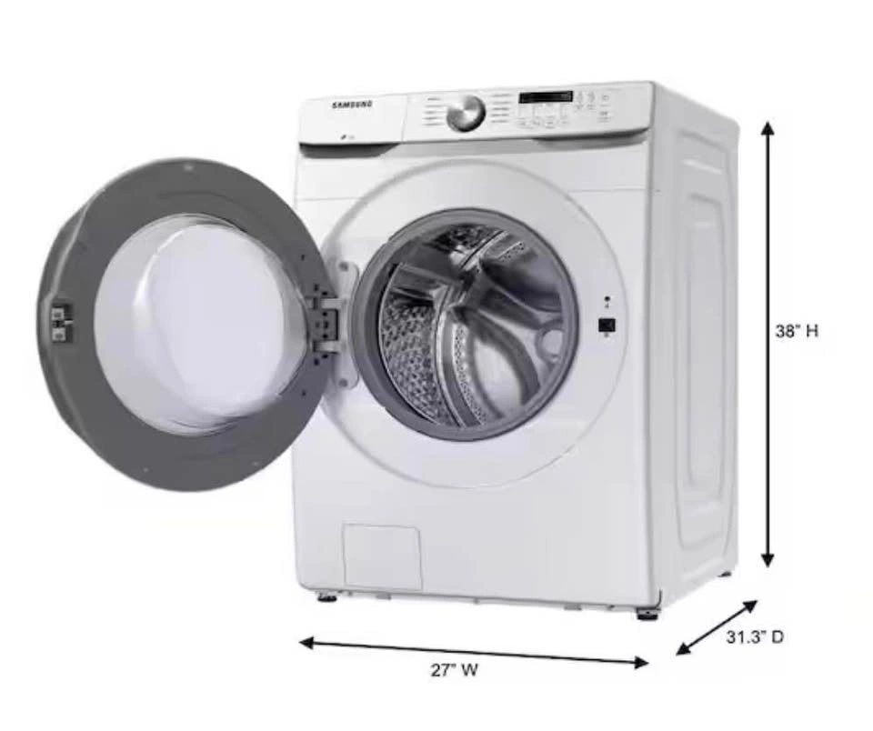Samsung 4.5 Cu. Ft. Smart Front Load HE Washer - photo 2