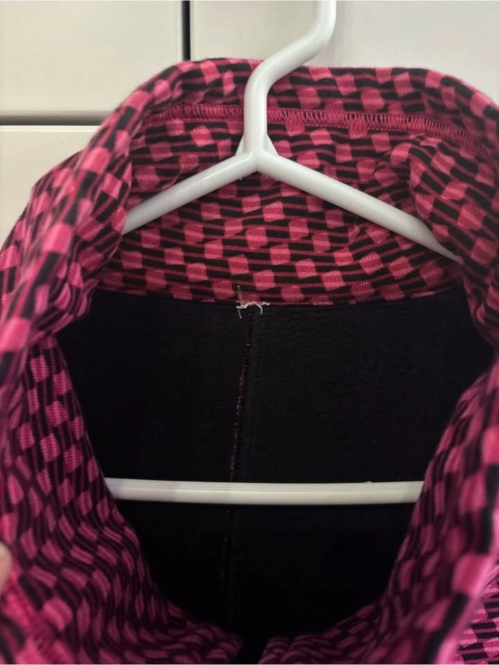 Lululemon Women’s Pink Black Geometric Print Full Zip Jacket - photo 3