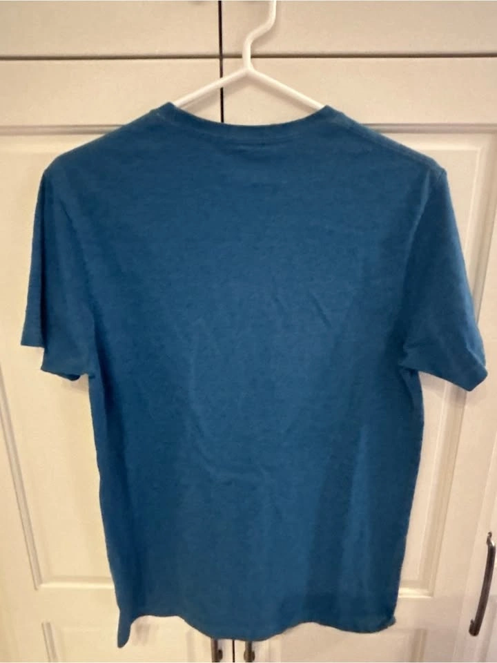 Patagonia Fitz Roy Bear Graphic T-Shirt Men’s Medium Blue - photo 4