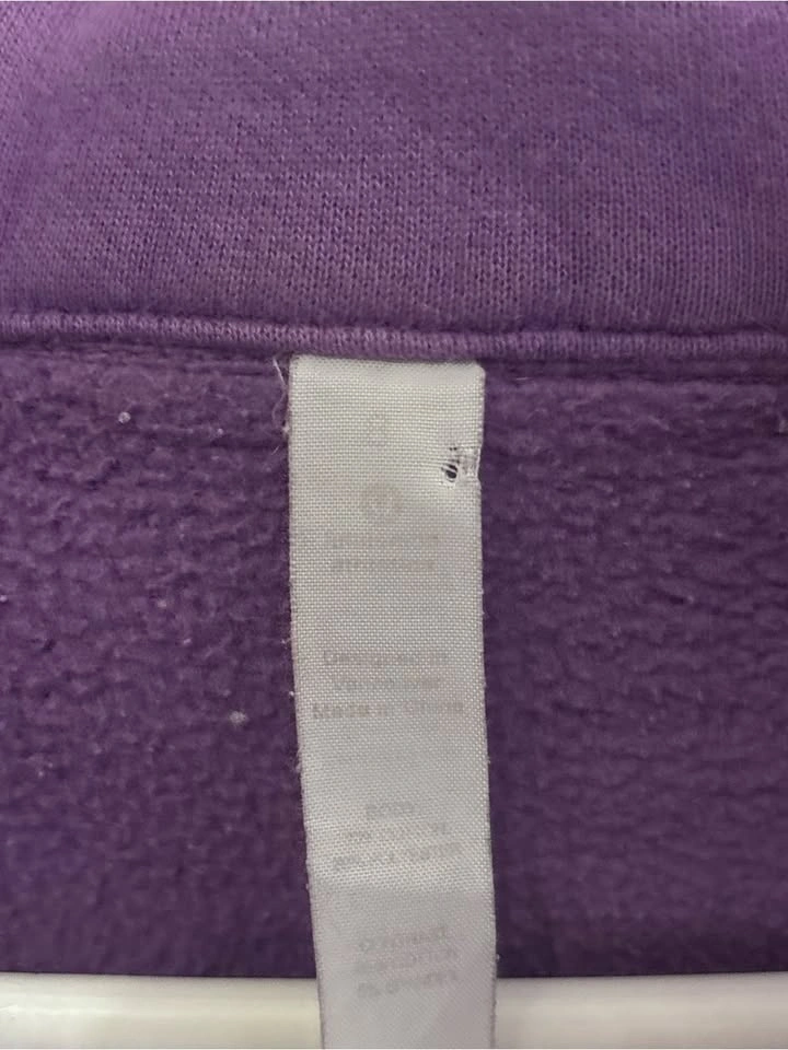 Vintage Lululemon Scuba Full Zip Hoodie Purple Thumbholes - photo 4