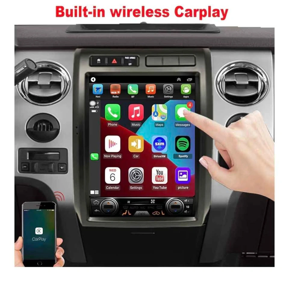Ford F150 2009-2012 Radio Upgrade 12.1-inch Touch Screen - photo 2