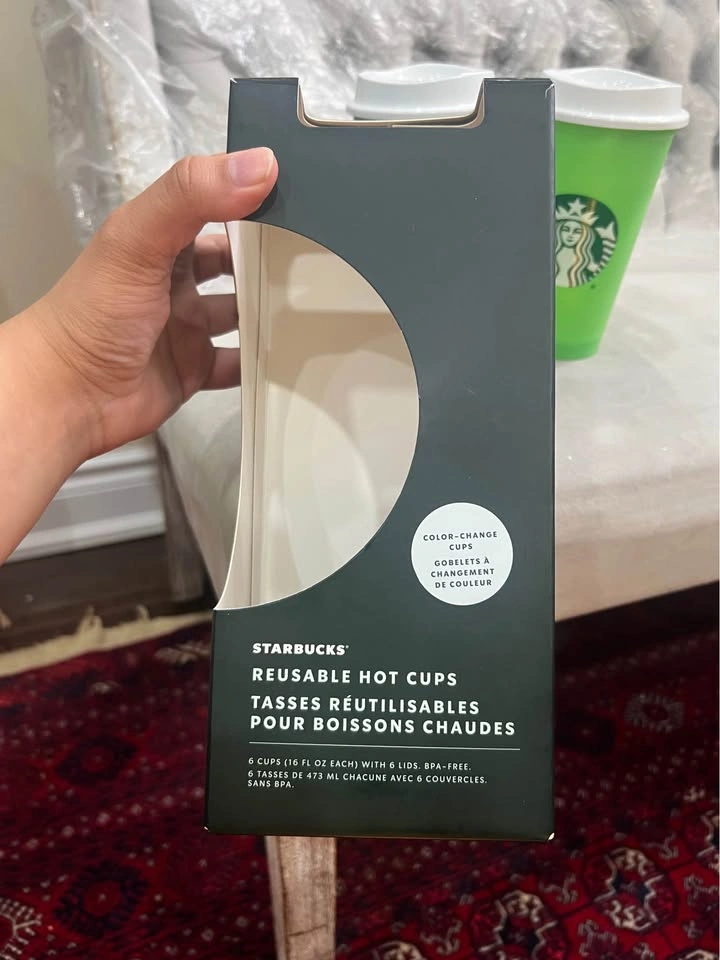 Starbucks reusable hot cups color changing - photo 2