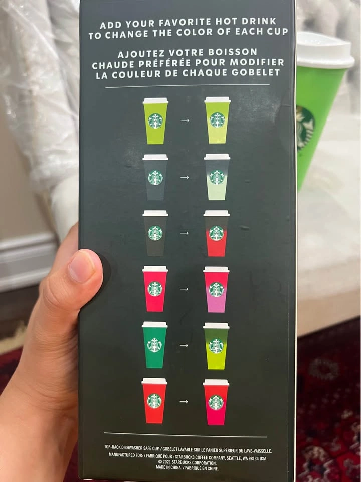 Starbucks reusable hot cups color changing - photo 3