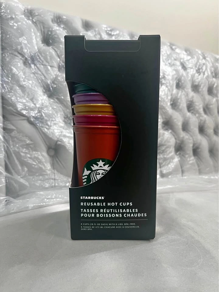 Starbucks Reusable Hot Cups 6-Pack