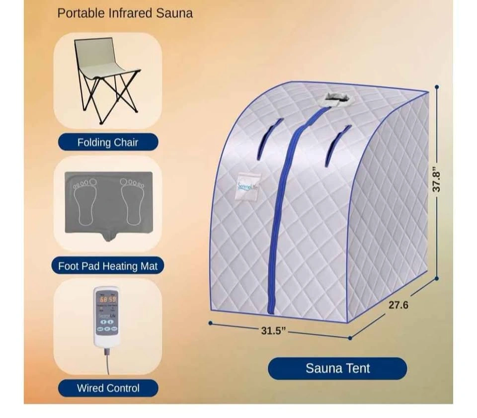 Portable Infrared Sauna for Home – Spa Tent - photo 4