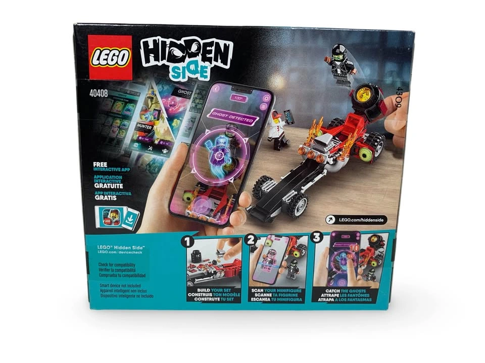 LEGO retired Hidden Side Drag Racer 40408 - photo 2