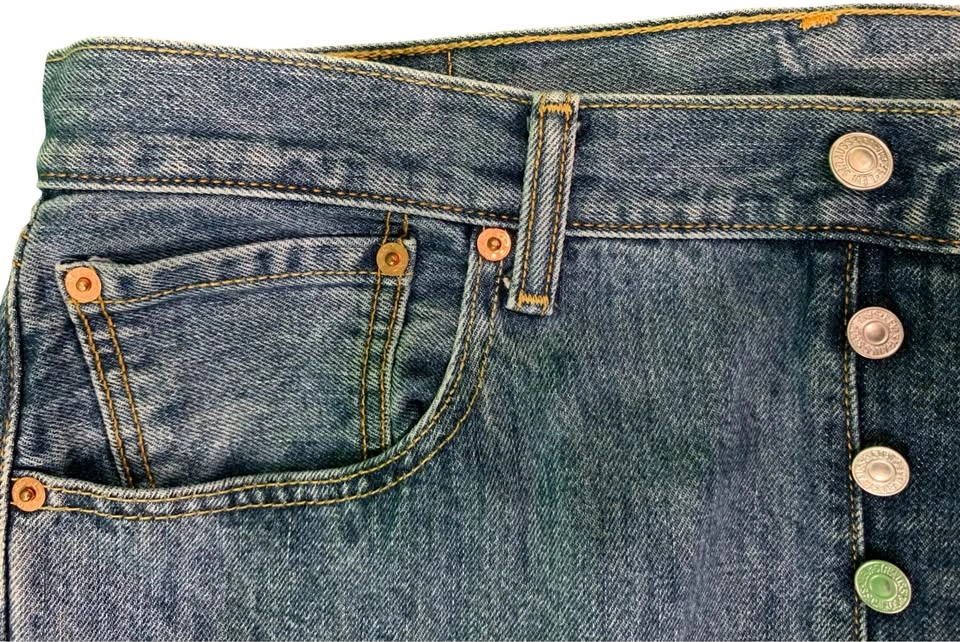 Levi's Button Fly 501 Jeans W34 L30 - photo 2