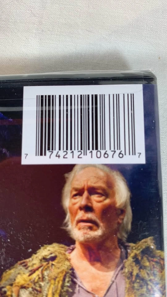 The Tempest starring Christopher Plummer - DVD *sealed* - photo 3