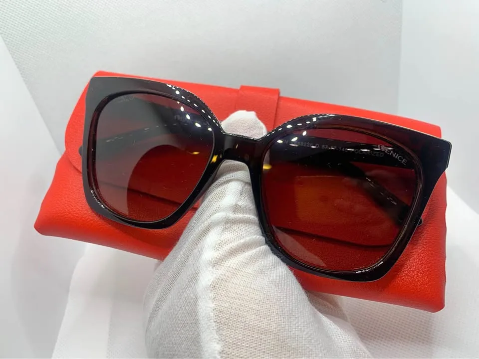 BNIB VENICE polarized women's sunglasses gradient color lens thumbnail