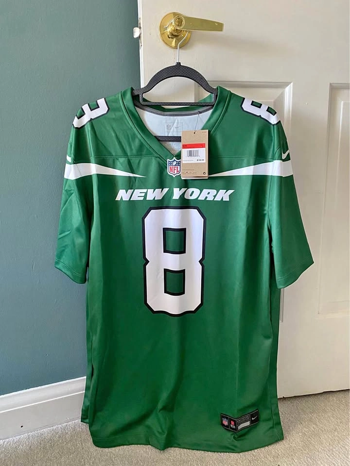 Nike authentic Aaron Rodgers Jets jersey size L brand new