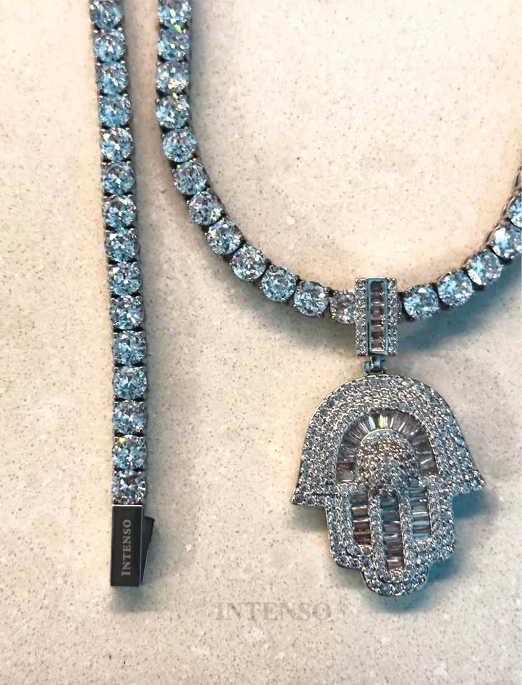 Coated in Pure 18 K Gold Tennis chains, Cuban links image indicator(3)