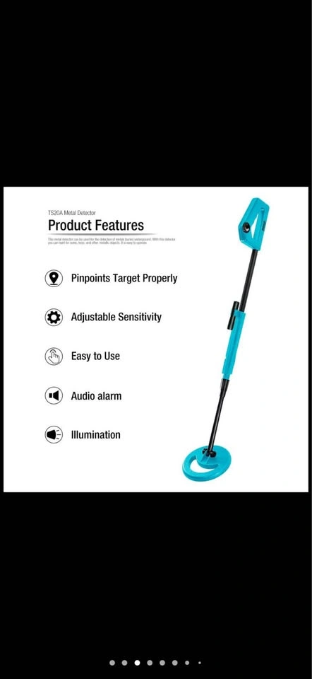 allsun Beach Metal Handheld Detector Rainproof Sand Beginner - photo 5