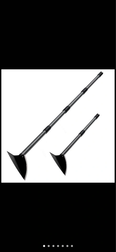 Garden Hoe Tool, Triangle Gardening Hoe with Sharp Blade - photo 2